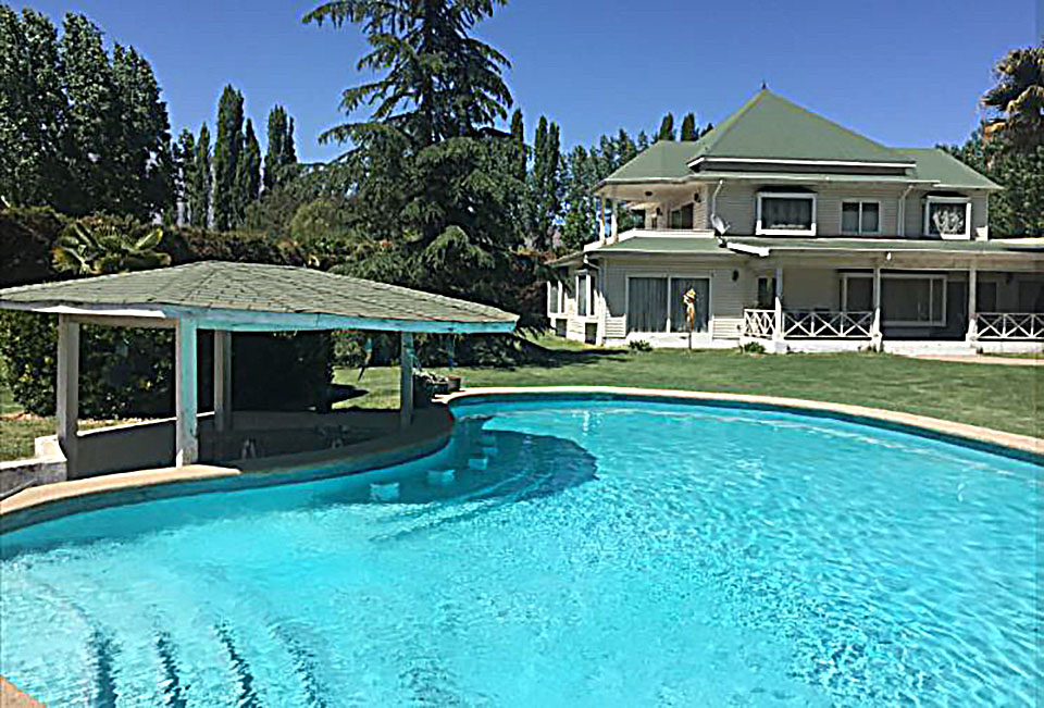 Vista interior de la casa